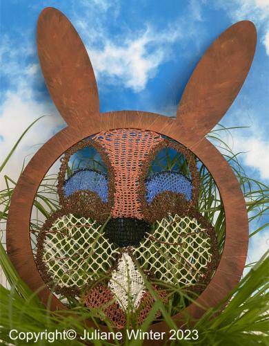 Fensterbild "Osterhase" / Window picture "Easter bunny"