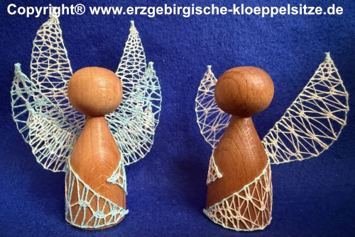 Variable Flügel für Kegel-Engel / flexible wings for cone shaped angels