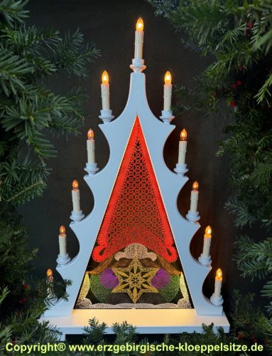 Wichtel für Lichterspitze / gnome for tip shaped light arc